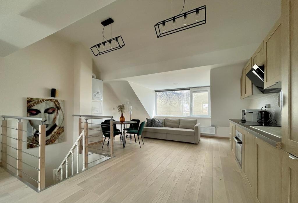 Charming Duplex On The Canal Bruxelles Exterior foto